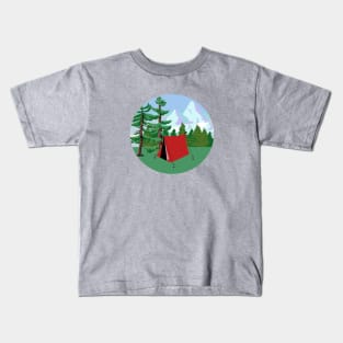 Camping Kids T-Shirt